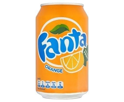 Fanta Orange Cans 24 X 330Ml