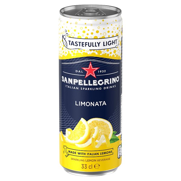 San Pellegrino Limonata (Lemon) 24 X 330MI Cans
