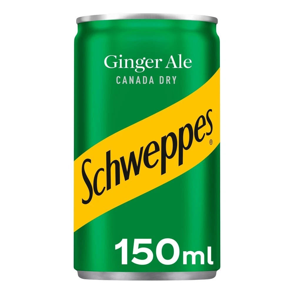 Mini Ginger Ale Cans 24x150ml