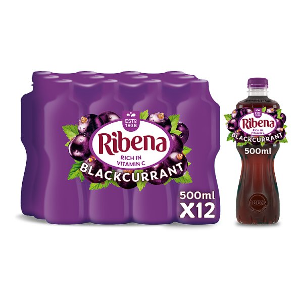 Ribena Black 12x500MI