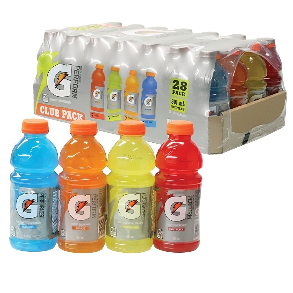 Gatorade Bottles *4 Flavours* Variety Pack 28x591ml