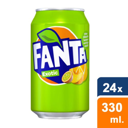 Fanta Exotic Cans 24 X 330Ml