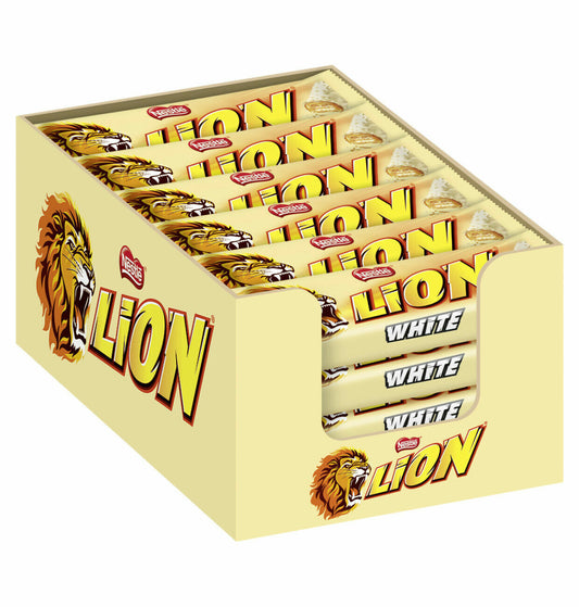 Lion White Std Bar 40G X40