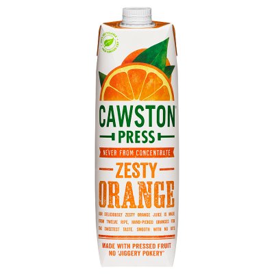 Cawston Press Squeezed Orange Juice 6x1L